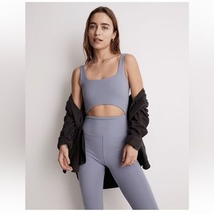 Madewell MWL Flex Cutout Unitard
